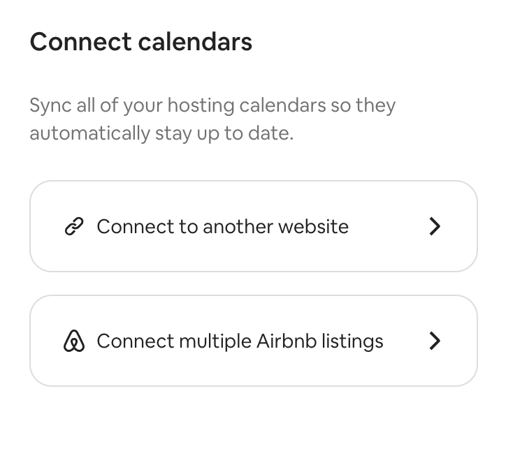 Connect iCal Airbnb